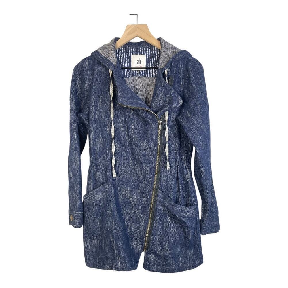 Cabi Women’s Anorak Cotton Zip Jacket Size-XS